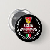 Sicilia Ronde Button 5,7 Cm (Voorkant /achterkant)