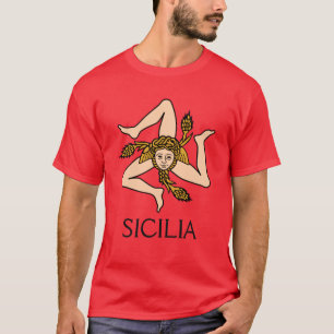 Sicilia - Shirt Sicilië Triskelion