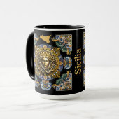 Sicilia Siciliaans patroon Mok (Voorkant links)