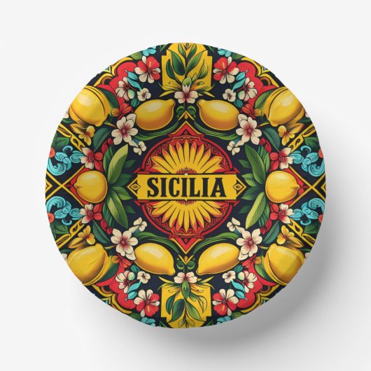 Sicilia Sicilian Paper Bord (Voorkant)