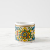 Sicilia Sicilian Pattern Espresso Cup Espresso Kop (Voorkant)