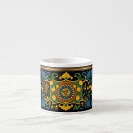 Sicilia Sicilian Pattern Espresso Cup Kop