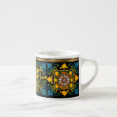 Sicilia Sicilian Pattern Espresso Cup Kop (Rechts)
