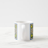 Sicilia Sicilian Pattern Espresso Cup Kop (Achterkant)