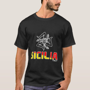 Sicilia Sicilië Italië Italië Italië T-shirt