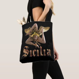 Sicilia / Sicilië Trinacria boodschappentas Tote Bag