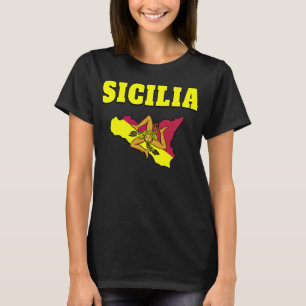 Sicilia Sicilië Trinacria Design T-shirt