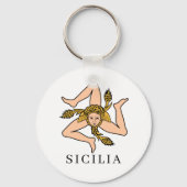 Sicilia Sleutelhanger (Voorkant)