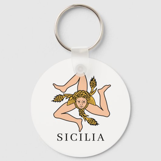 Sicilia Sleutelhanger (Voorkant)