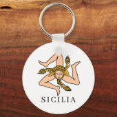 Sicilia Sleutelhanger (Voorkant)
