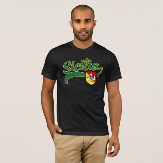 Sicilia T-shirt (Voorkant volledig)