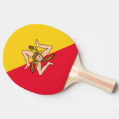 Sicilia Tafeltennisbatje (Zijkant)