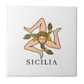 Sicilia Tegeltje (Voorkant)