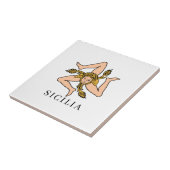 Sicilia Tegeltje (Zijkant)