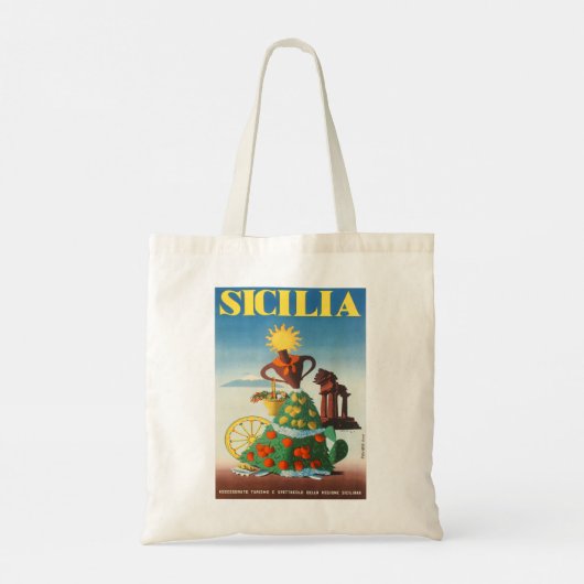 SICILIA TOTE BAG (Achterkant)