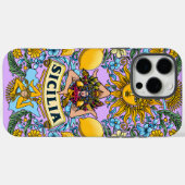 Sicilia Trinacria iPhone 16 Pro Max hoesje (Achterkant (horizontaal))