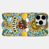 Sicilia Trinacria iPhone 16 Pro Max hoesje (Achterkant (horizontaal))