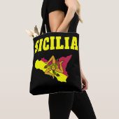 Sicilia Trinacria Tote Bag (Dichtbij)