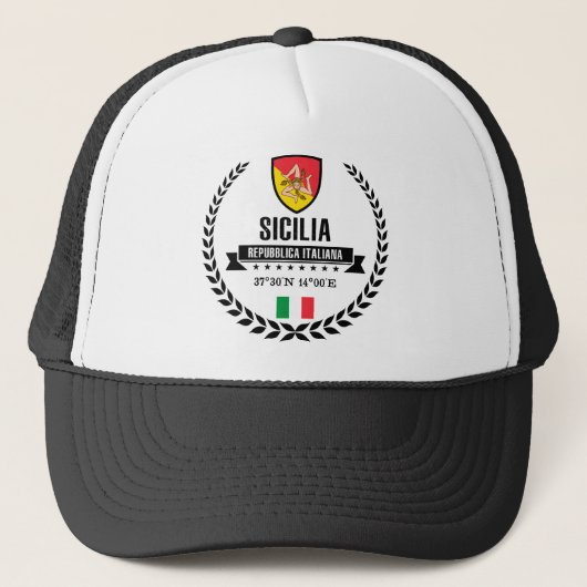 Sicilia Trucker Pet (Voorkant)