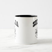 Sicilia Tweekleurige Koffiemok (Center)