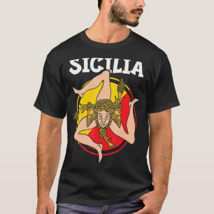 Sicilia vlag Sicilië Palermo Italië 1 T-shirt