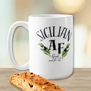 Siciliaans AF - Daar Kun Je Niks Aan Doen - Grappi Koffiemok