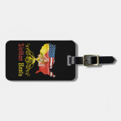 Siciliaans-Amerikaanse Roots Bagage Label Sjabloon (Voorkant horizontaal)