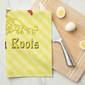 Siciliaans-Amerikaanse rots-tea-handdoeken Theedoek (Quarter Fold)