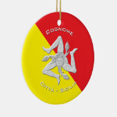 Siciliaans erfgoed personaliseren keramisch ornament (Rechts)