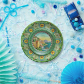 Siciliaans Groen: Melamine Paper Bord (Feest)