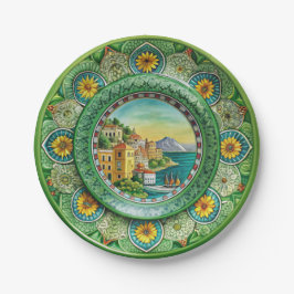 Siciliaans Groen: Melamine Paper Bord