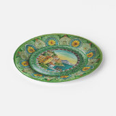 Siciliaans Groen: Melamine Paper Bord (Gekanteld)