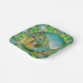 Siciliaans Groen: Melamine Paper Bord (Gebogen)