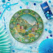 Siciliaans Groen: Melamine Paper Bord (Feest)