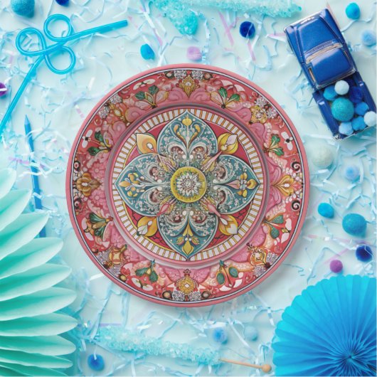 Siciliaans Groen: Melamine Paper Bord (Feest)