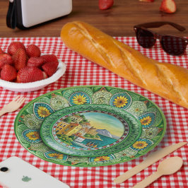 Siciliaans Groen: Melamine Paper Bord