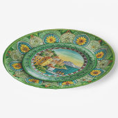 Siciliaans Groen: Melamine Paper Bord (Gekanteld)