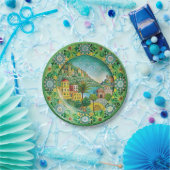 Siciliaans Groen: Melamine Paper Bord (Feest)