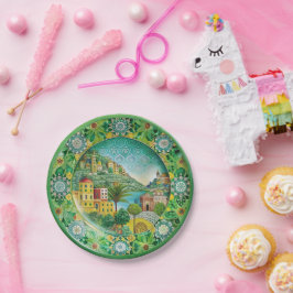 Siciliaans Groen: Melamine Paper Bord