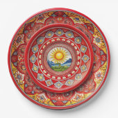 Siciliaans Groenboek Melamine Bord (Voorkant)