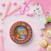 Siciliaans Groenboek Melamine Bord (Feest)