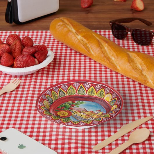 Siciliaans Groenboek Melamine Bord (Picknick)