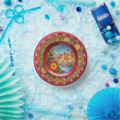 Siciliaans Groenboek Melamine Bord (Feest)