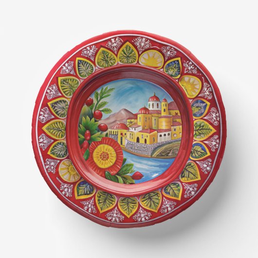 Siciliaans Groenboek Melamine Bord (Voorkant)