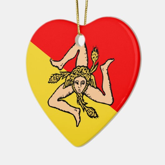 Siciliaans, Italië Keramisch Ornament (Links)