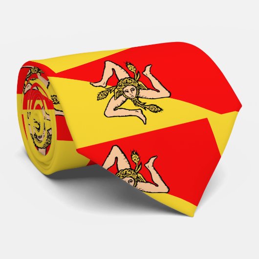Siciliaans, Italië Stropdas (Opgerold)