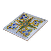 Siciliaans keramisch tegels - P5 Tegeltje (Zijkant)