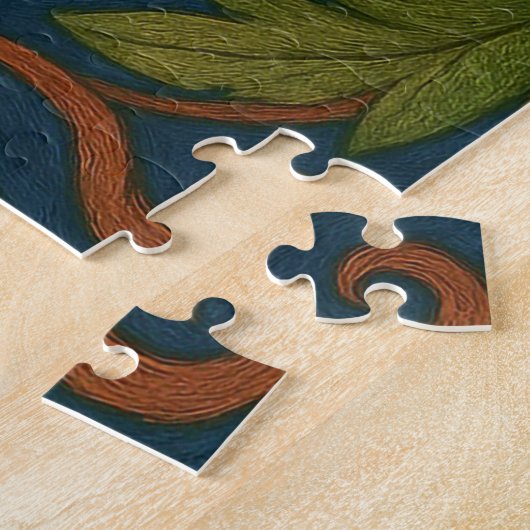 Siciliaans ontwerp legpuzzel (Zijkant)