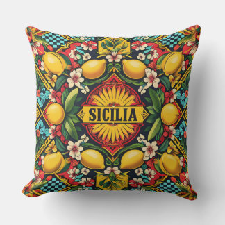 Siciliaans patroon buitenkussen