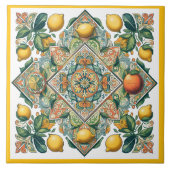 Siciliaans patroon tegeltje (Voorkant)